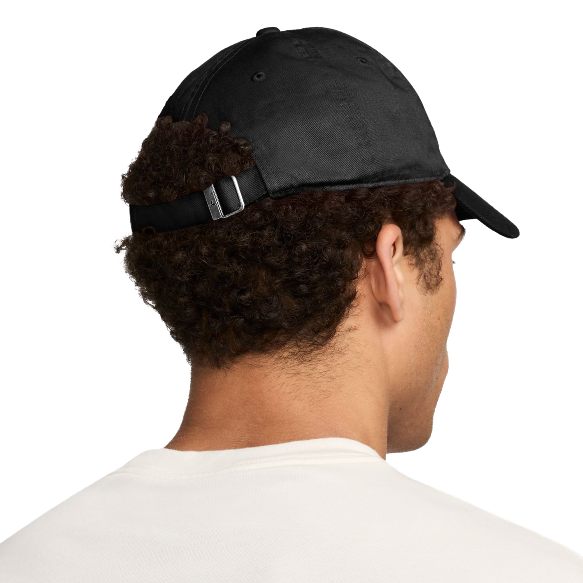 Nike Jordan Club Unstructured Curved-Bill Hat Black/White HQ1963-010