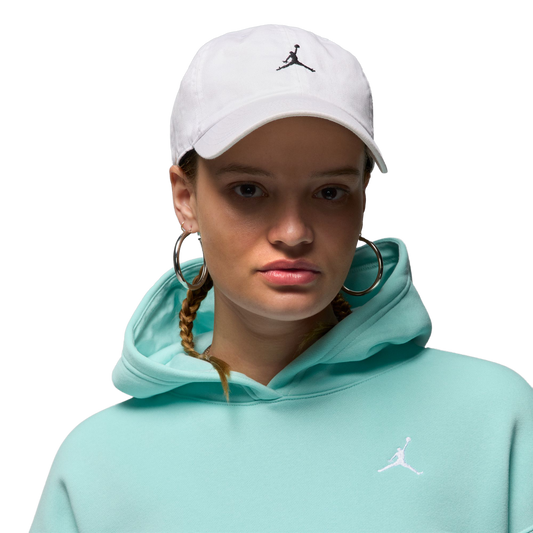 Nike Jordan Club Unstructured Curved-Bill Hat White/Black HQ1963-100