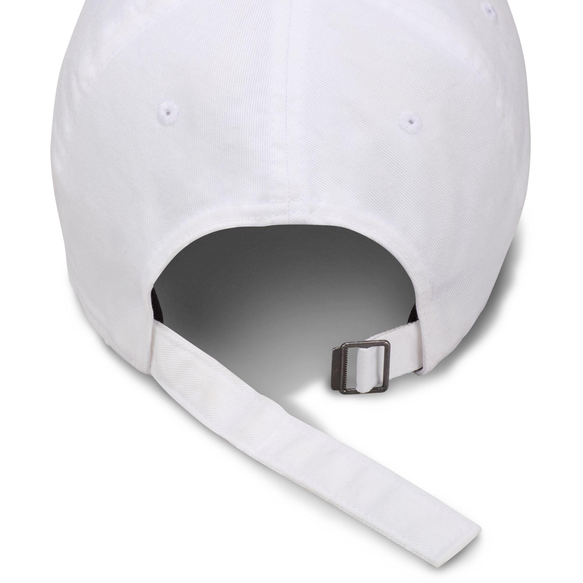 Nike Jordan Club Unstructured Curved-Bill Hat White/Black HQ1963-100