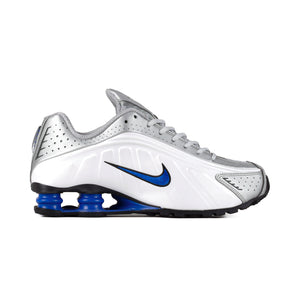 Nike Shox R4 White/Metallic Silver/Racer Blue HQ1988-100