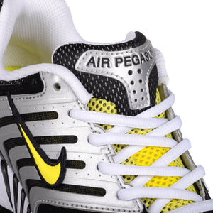 Nike Women's Air Pegasus 2005 White/Optic Yellow/Metallic Silver/Black HQ5718-100