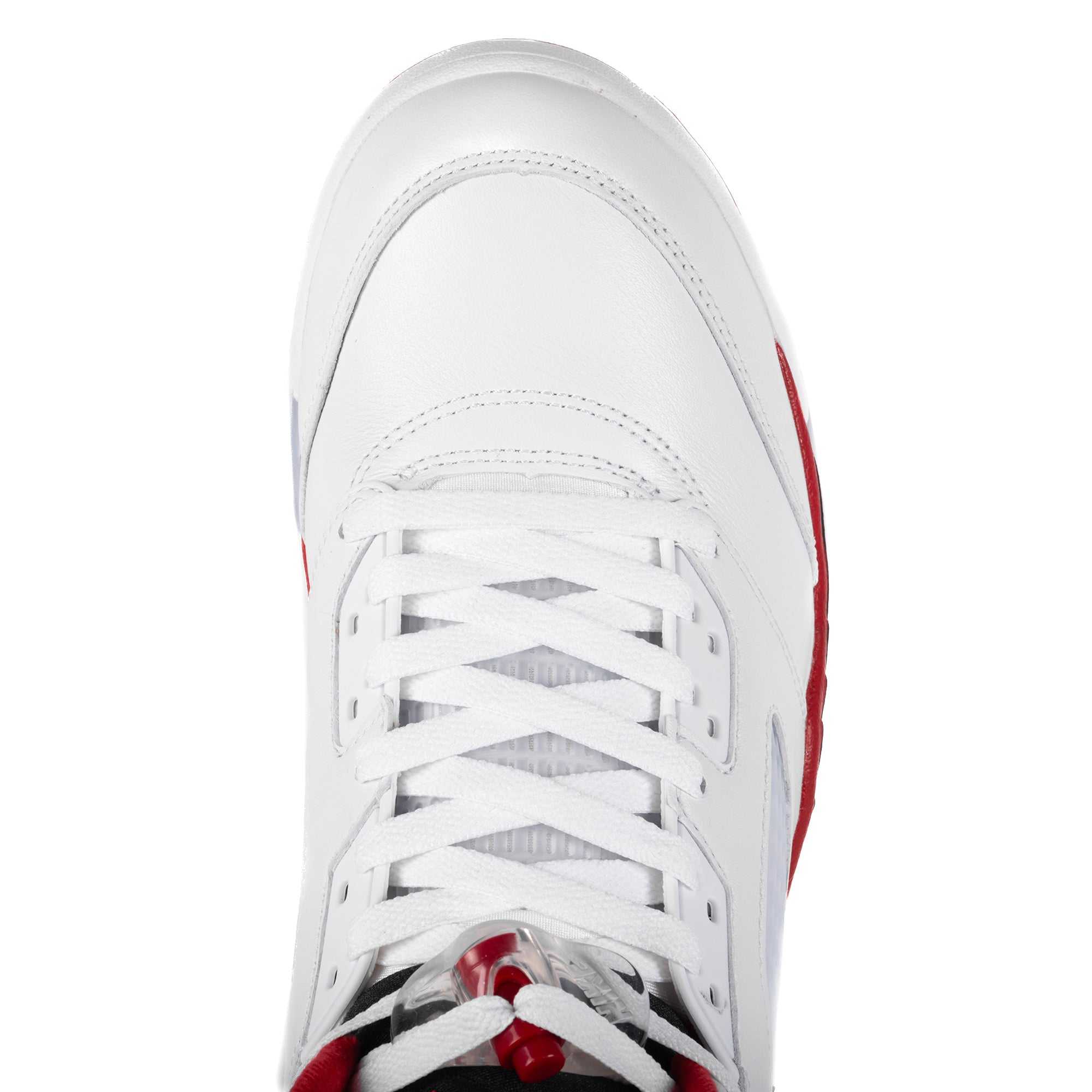 Nike Air Jordan 5 Retro OG "Black Tongue" White/Fire Red/Black HQ7978-101