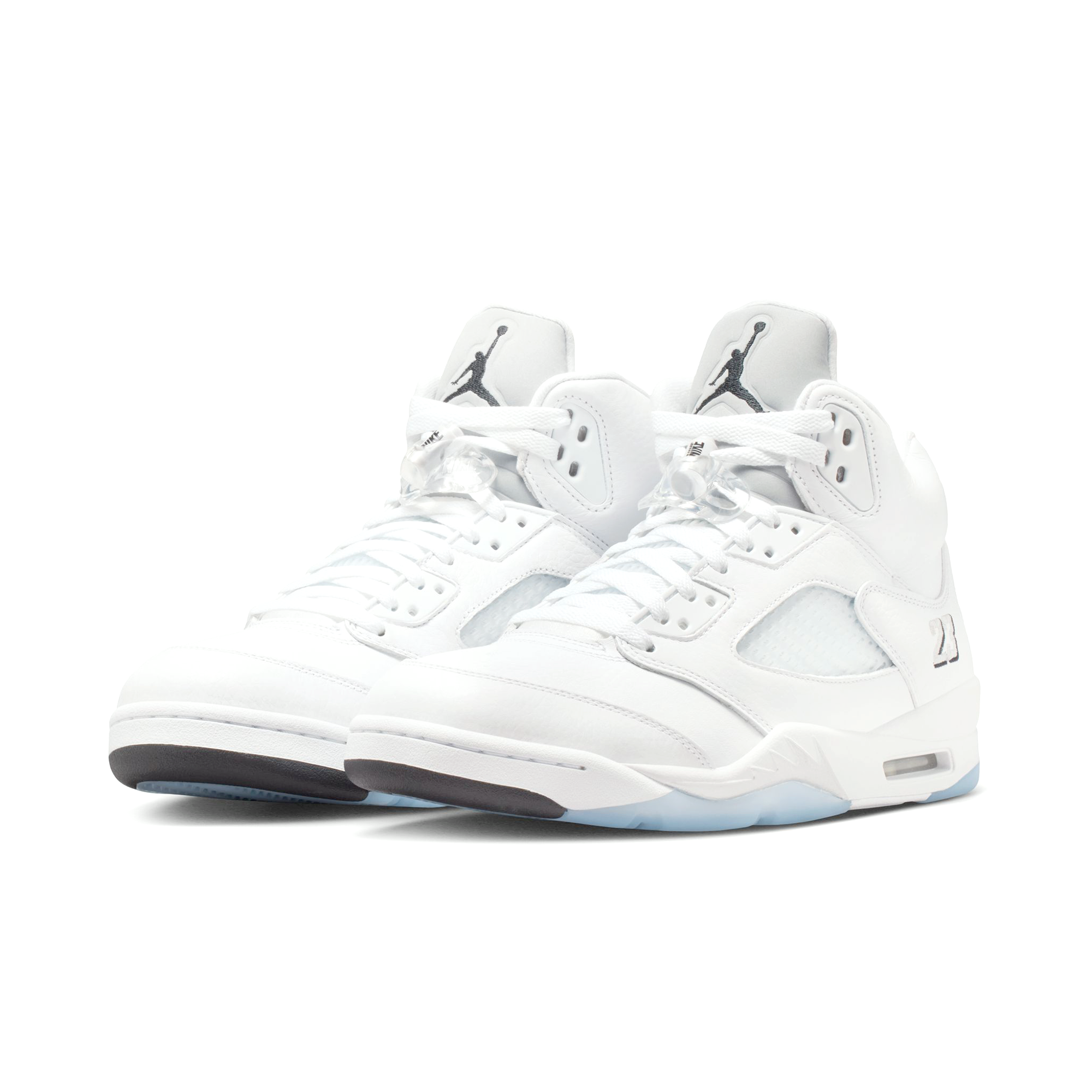 Nike Air Jordan 5 Retro "White Metallic" White/Black/Metallic Silver HQ7978-103