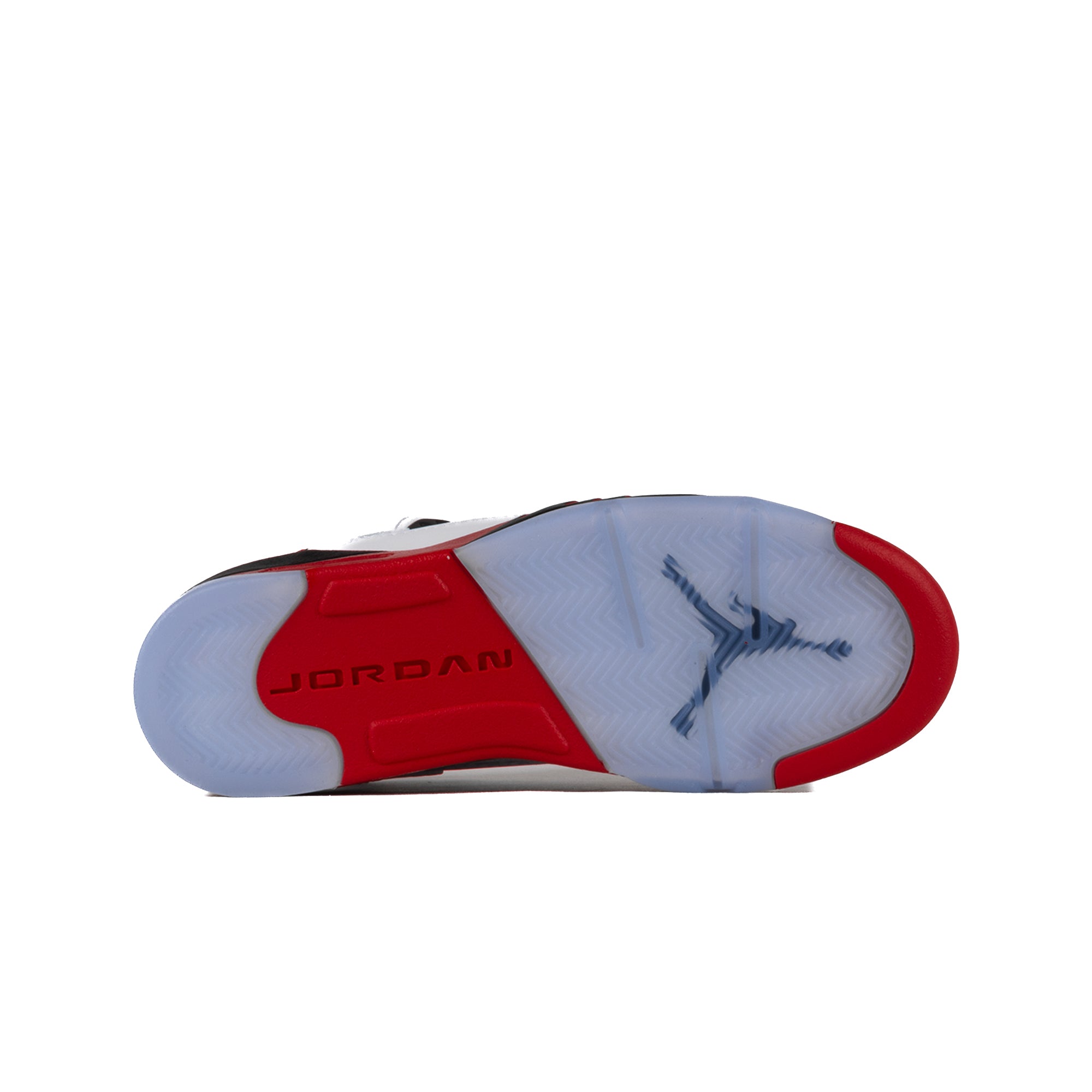 Nike Air Jordan 5 Retro OG "Black Tongue" (GS) White/Fire Red/Black HQ7980-101