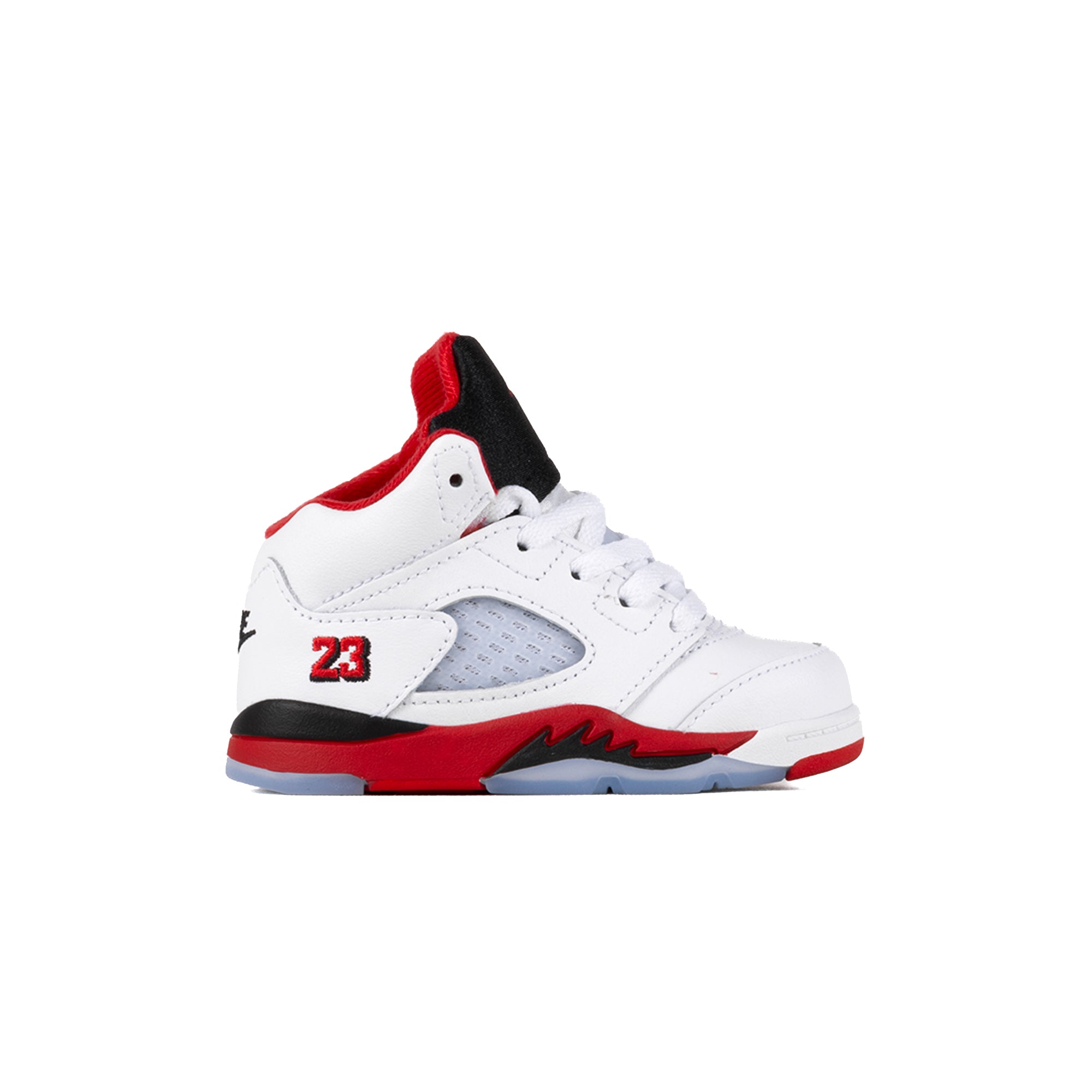Nike Air Jordan 5 Retro OG "Black Tongue" (TD) White/Fire Red/Black HQ7981-101