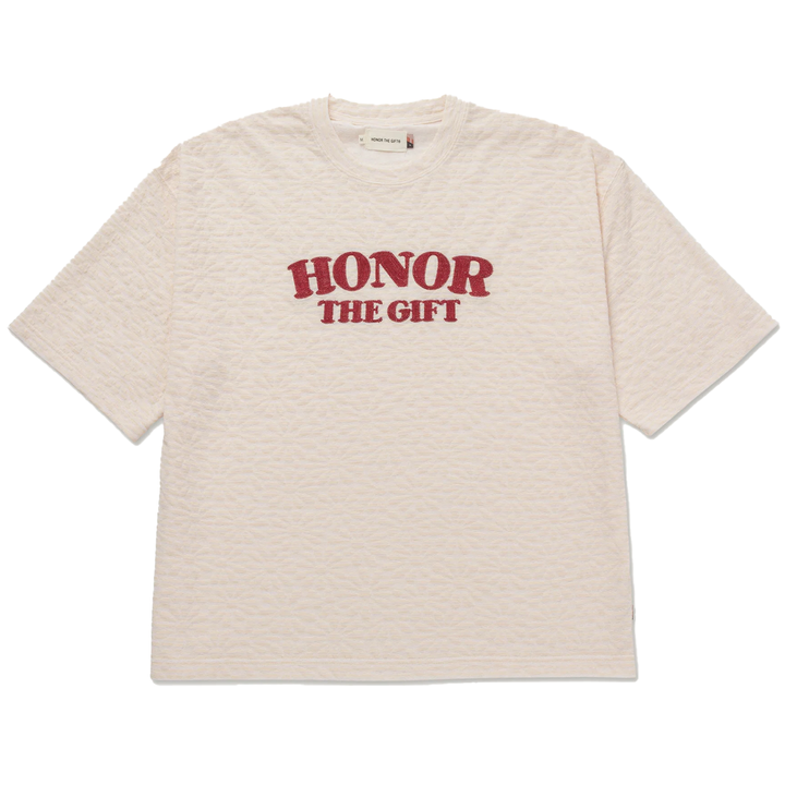 Honor The Gift Stripe Box T-Shirt Bone