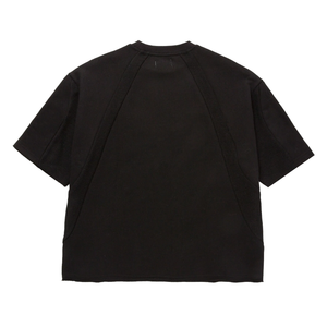 Honor The Gift Short Sleeve Panel Terry Jumper Black