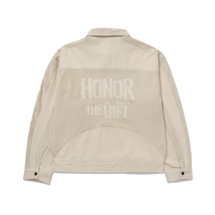 Honor The Gift Corduroy Zip Jacket Bone