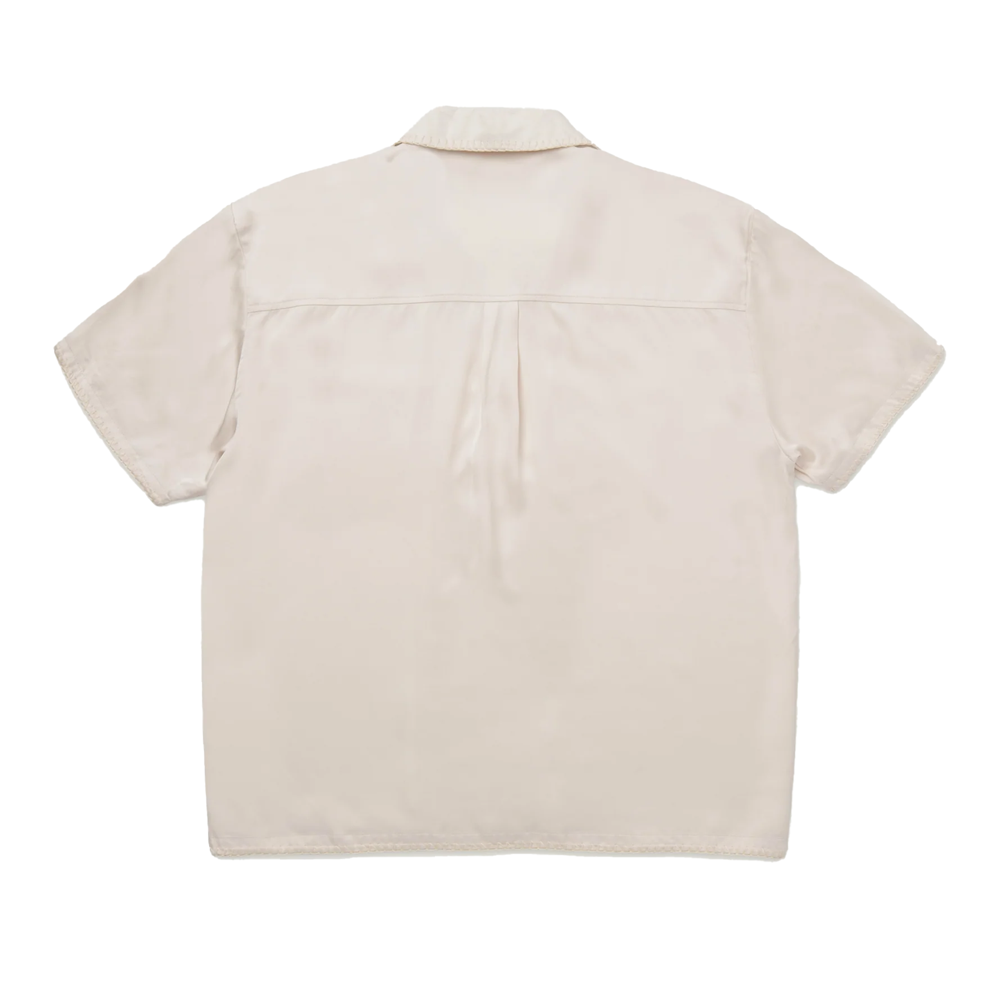Honor The Gift Blanket Stitch Woven Shirt Bone
