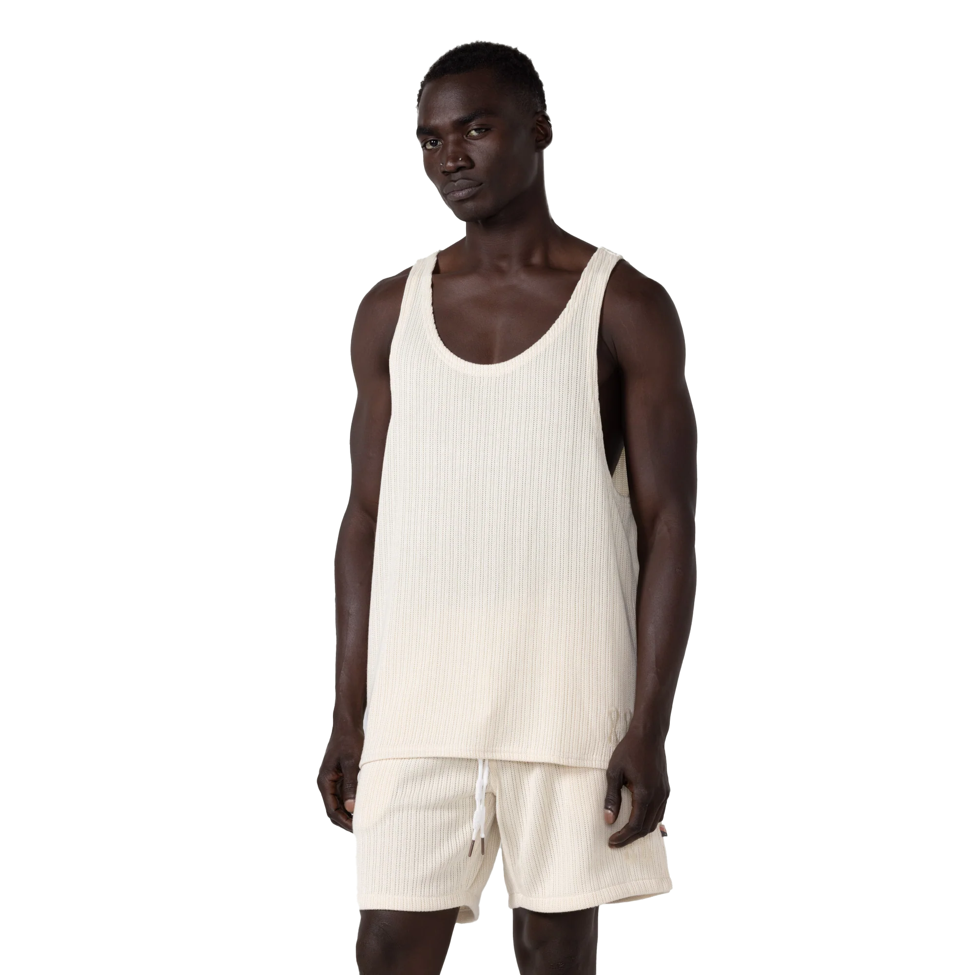 Honor The Gift Knit Tank Top Bone