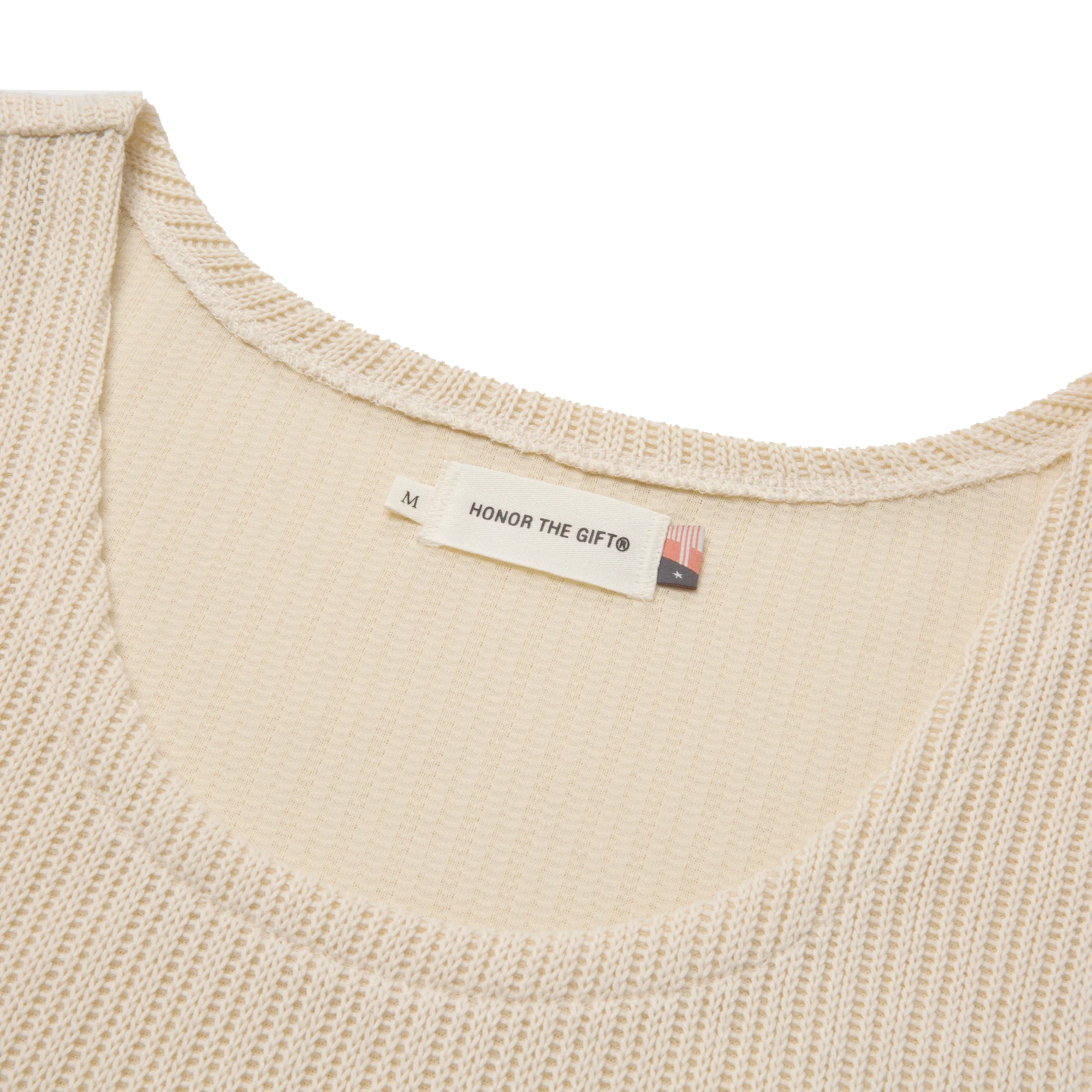 Honor The Gift Knit Tank Top Bone