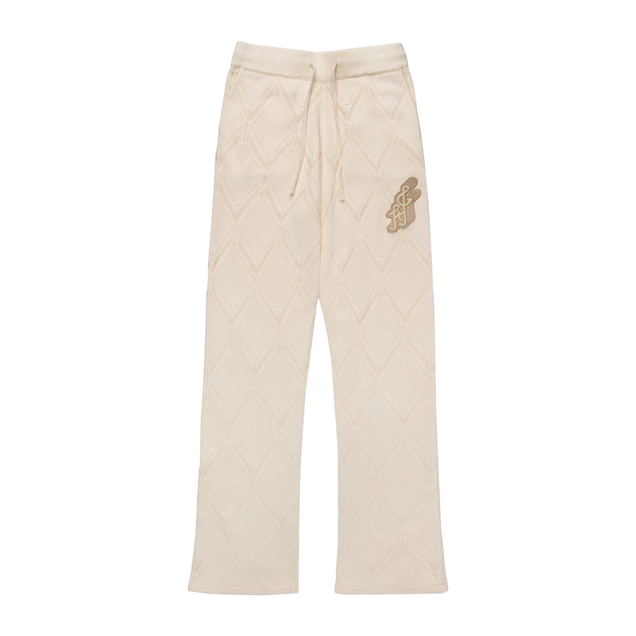 Honor The Gift Diamond Knit Pant Cream