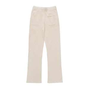 Honor The Gift Diamond Knit Pant Cream