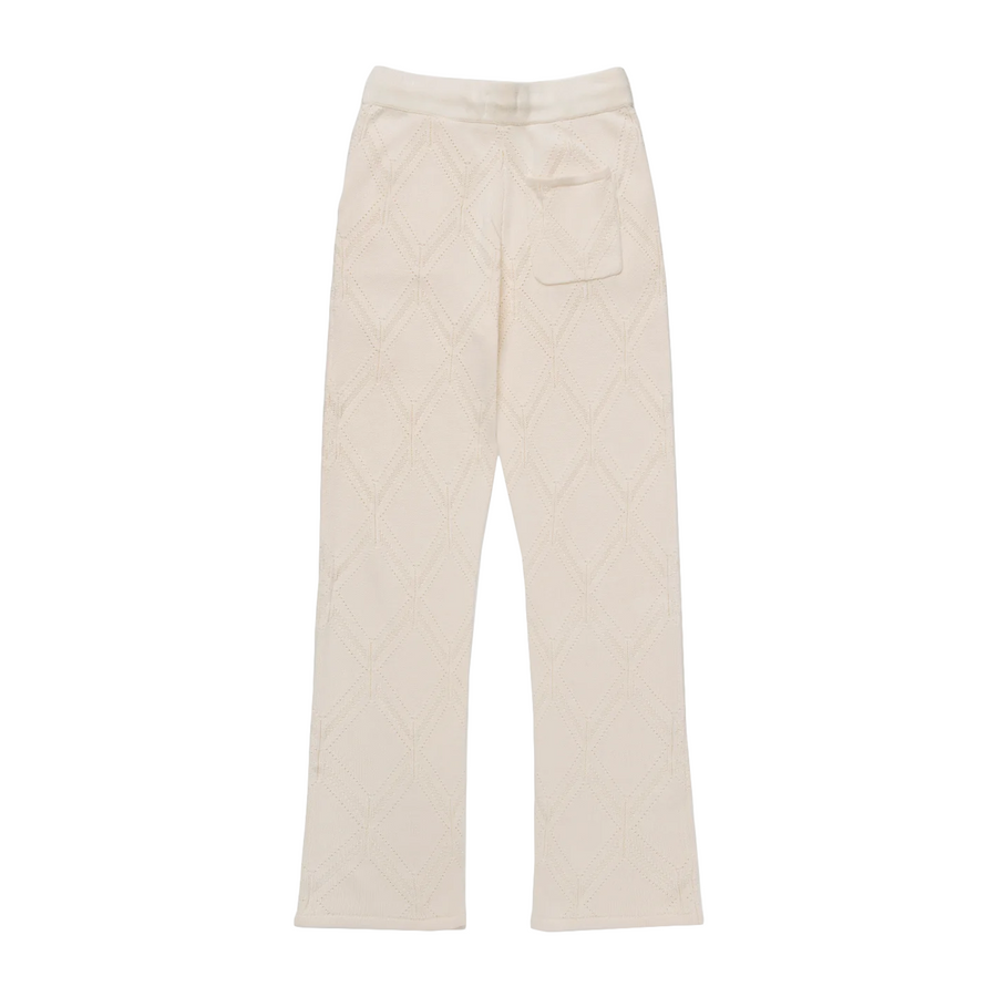 Honor The Gift Diamond Knit Pant Cream