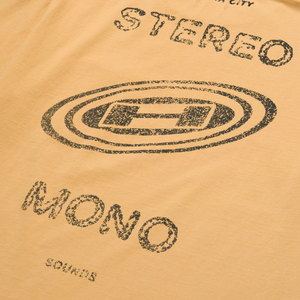 Honor The Gift Stereo Mono T-Shirt Yellow