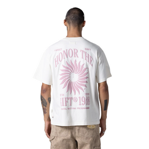 Honor The Gift Sunray Logo T-Shirt Cream