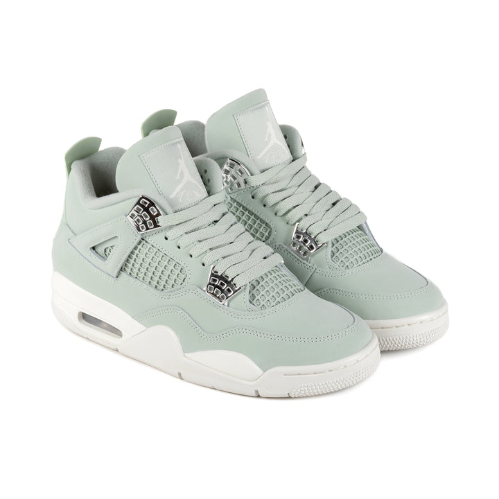 Nike Women's Air Jordan 4 Retro Seafoam/Sail/Metallic Silver HV0823-003