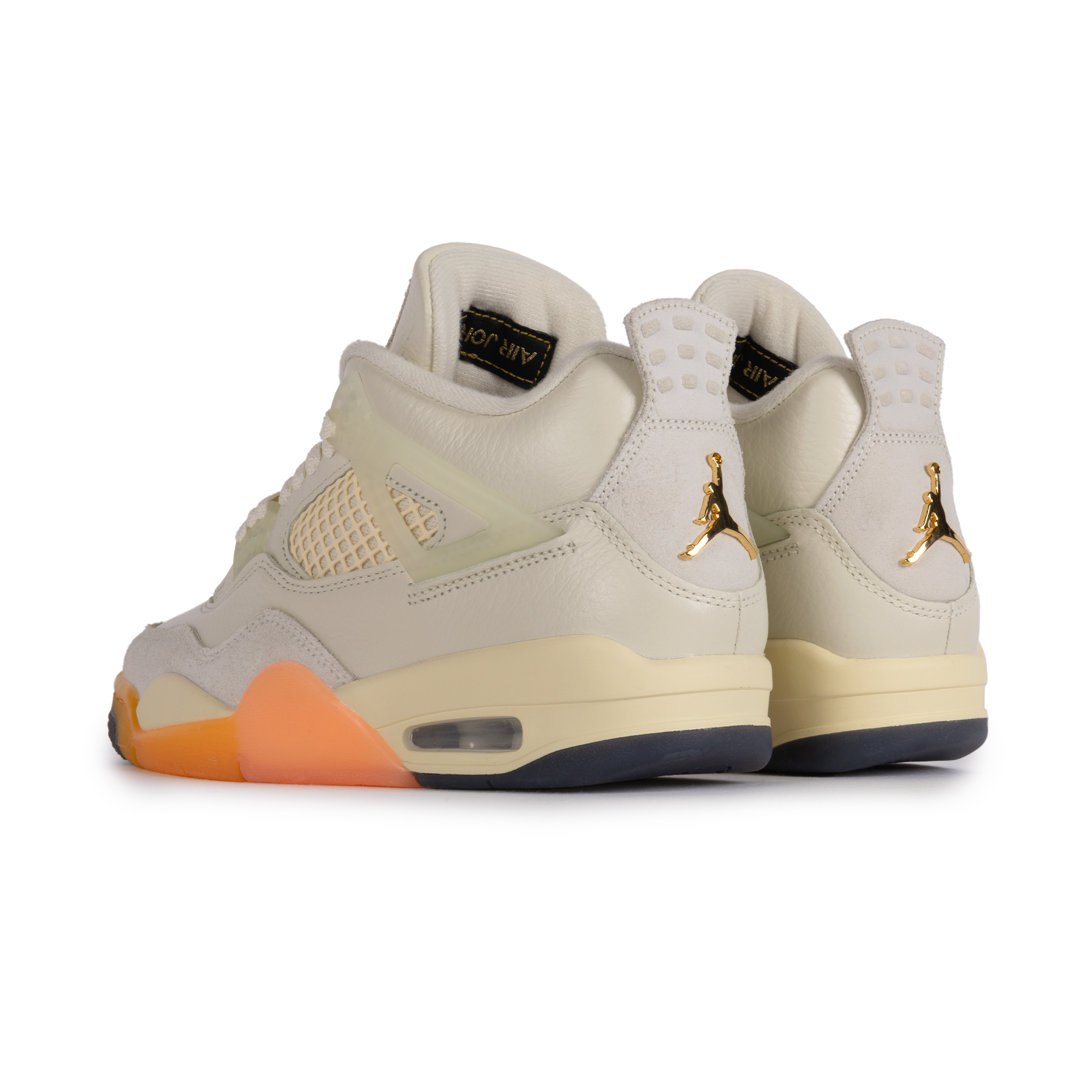 Nike Women's Air Jordan 4 Retro "Birds of Paradise" Coconut Milk/Muslin/B Mango HV0823-101