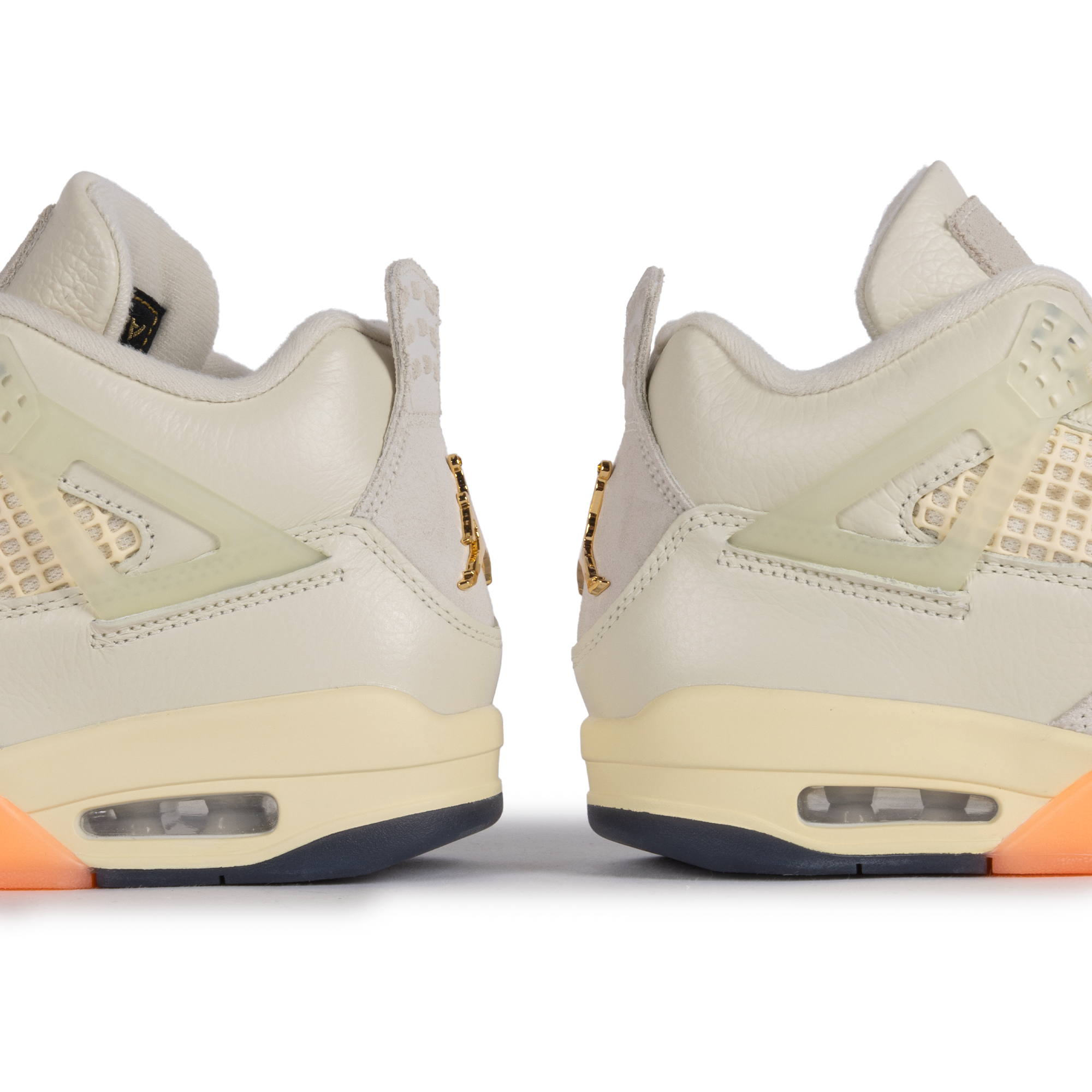 Nike Women's Air Jordan 4 Retro "Birds of Paradise" Coconut Milk/Muslin/B Mango HV0823-101