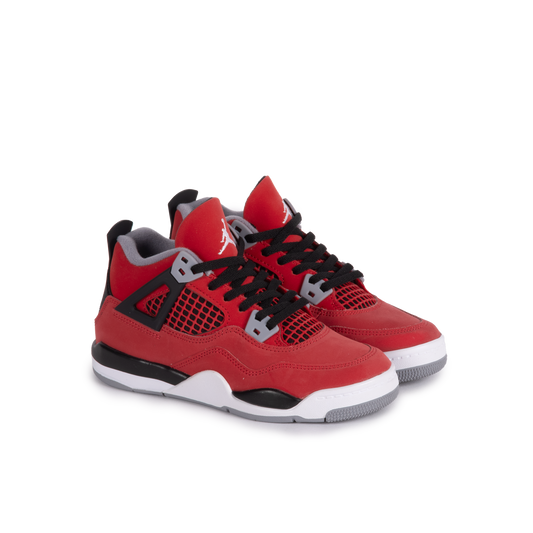 Nike Jordan 4 Retro "Toro" (PS) Fire Red/White/Black/Cement Grey HV4381-600