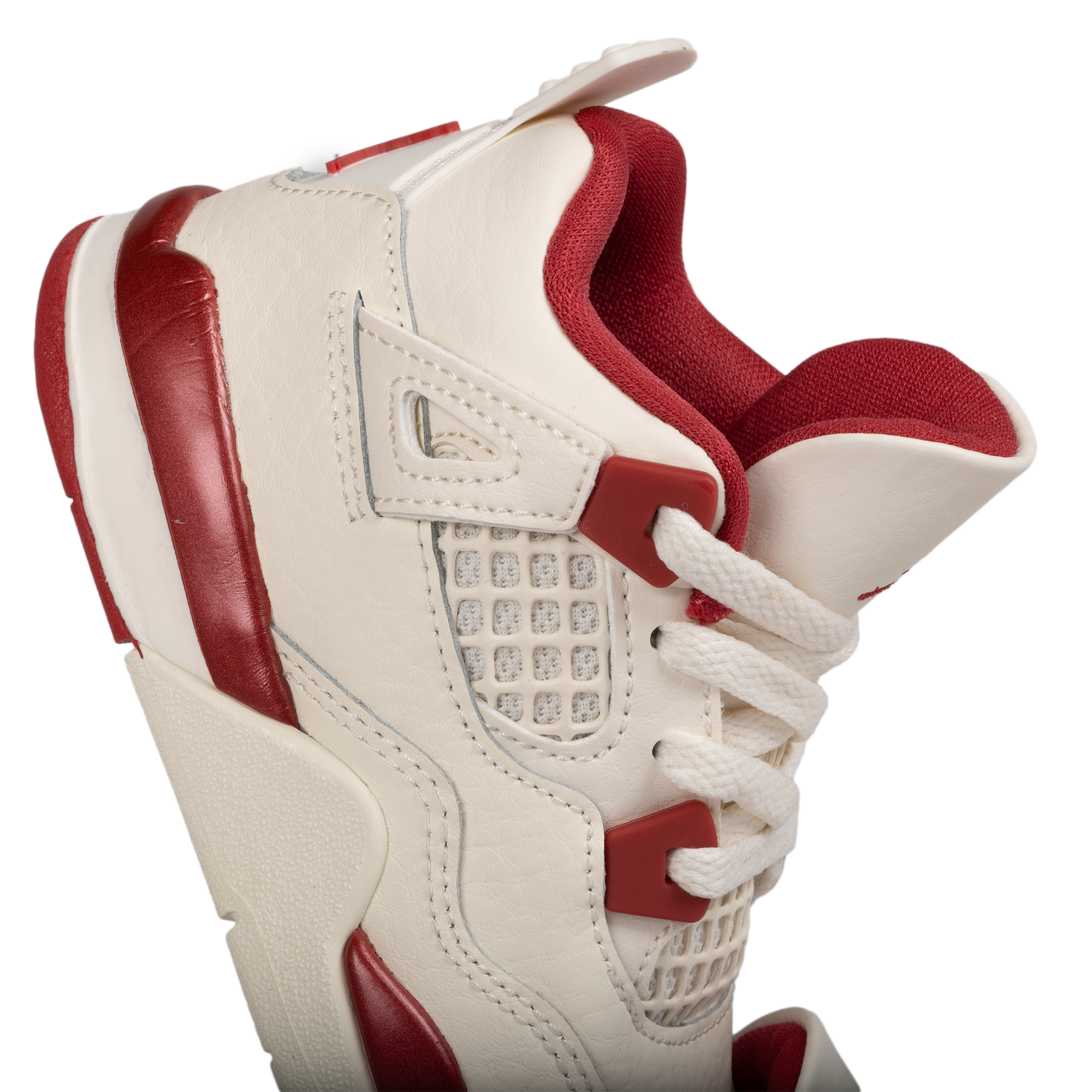 Nike Air Jordan 4 Retro (TD) "Valentine's Day" Pale Ivory/Sierra Red HV4384-108