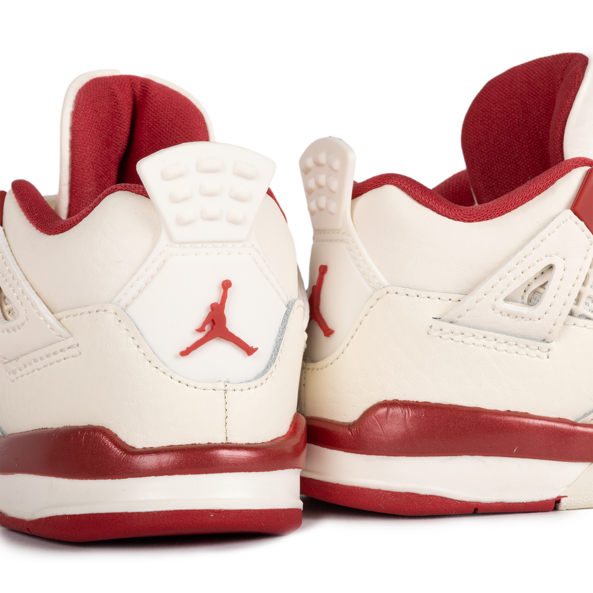 Nike Air Jordan 4 Retro (TD) "Valentine's Day" Pale Ivory/Sierra Red HV4384-108