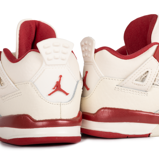 Nike Air Jordan 4 Retro (TD) "Valentine's Day" Pale Ivory/Sierra Red HV4384-108
