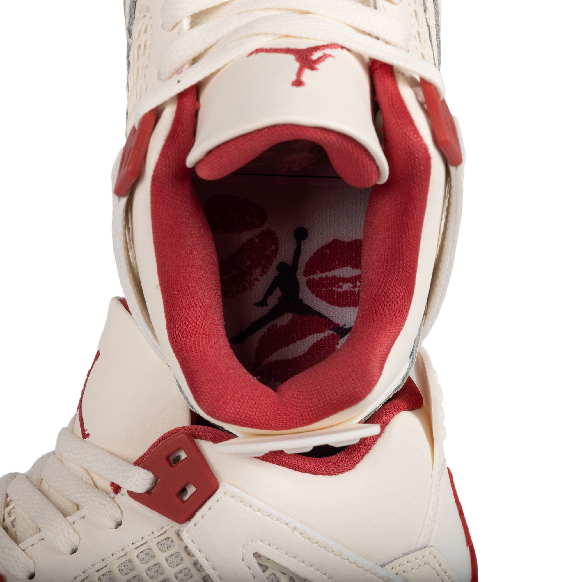 Nike Air Jordan 4 Retro (PS) "Valentine's Day" Pale Ivory/Sierra Red HV4385-108