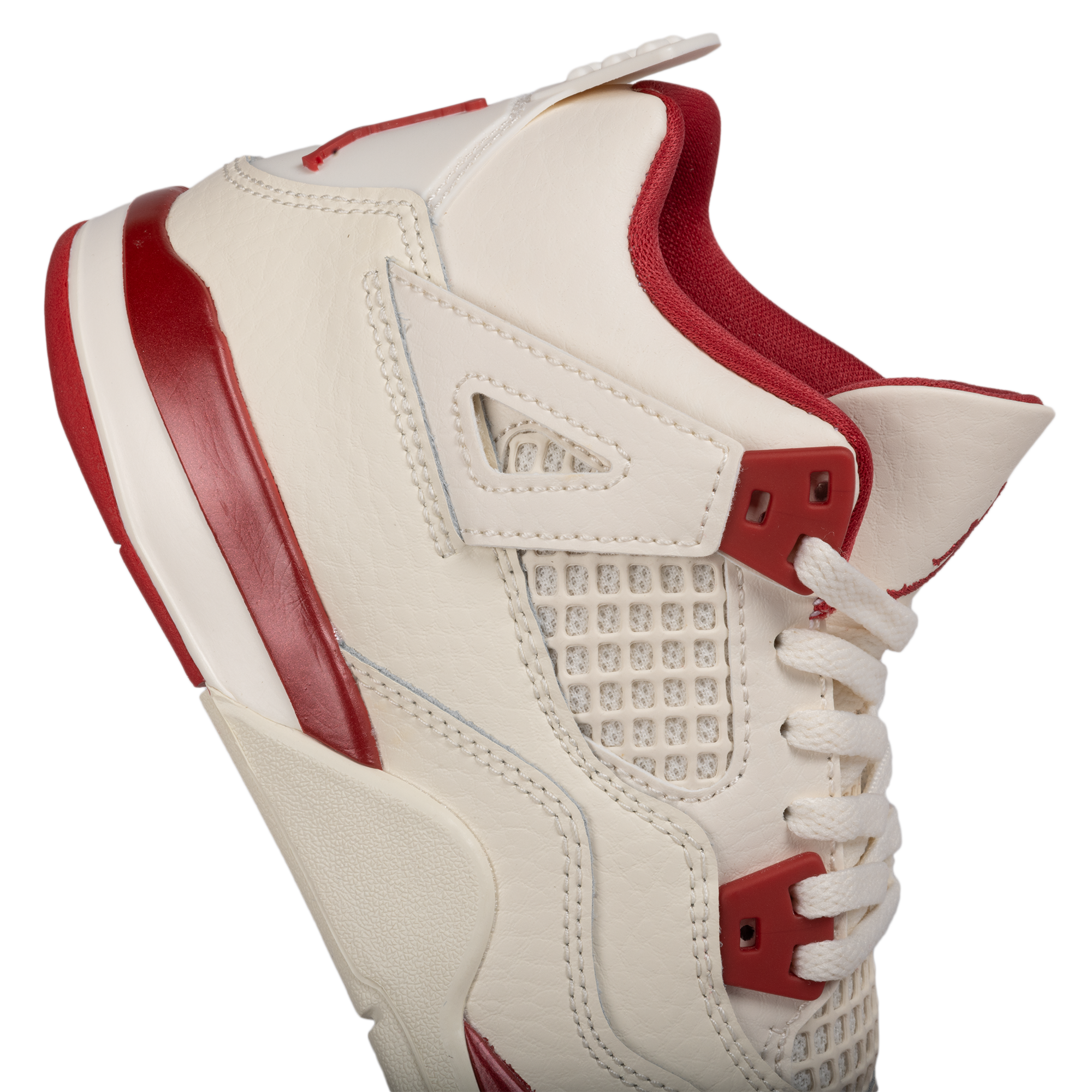 Nike Air Jordan 4 Retro (PS) "Valentine's Day" Pale Ivory/Sierra Red HV4385-108