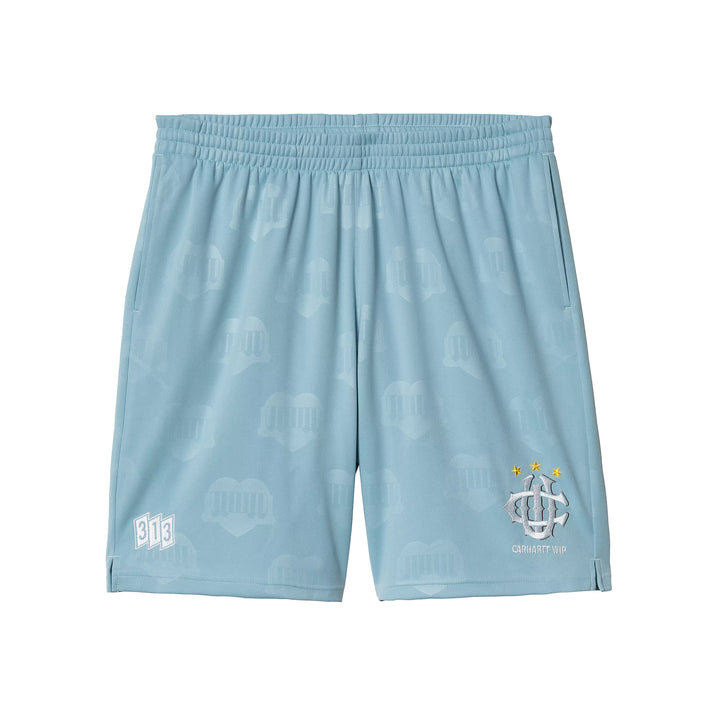Carhartt Hartt's Football Short Heart Train Jacquard/Bluebird I034623.2UHXX