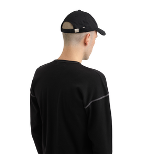 Pseushi Heavy Rib Knit Long Sleeve Tee Black