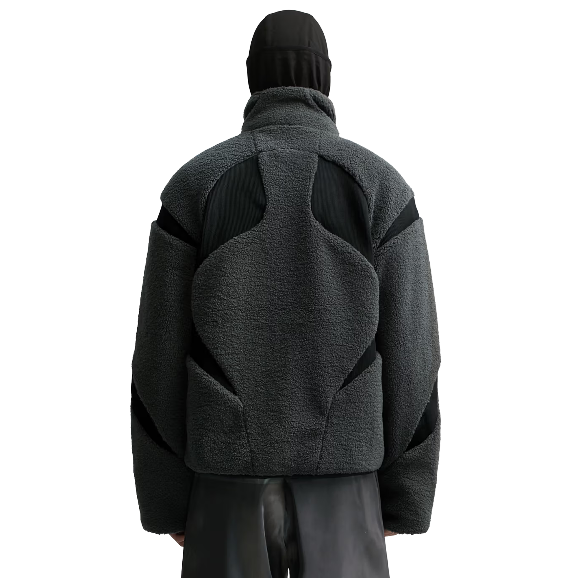 Heliot Emil Custos Fleece Jacket Grey/Black