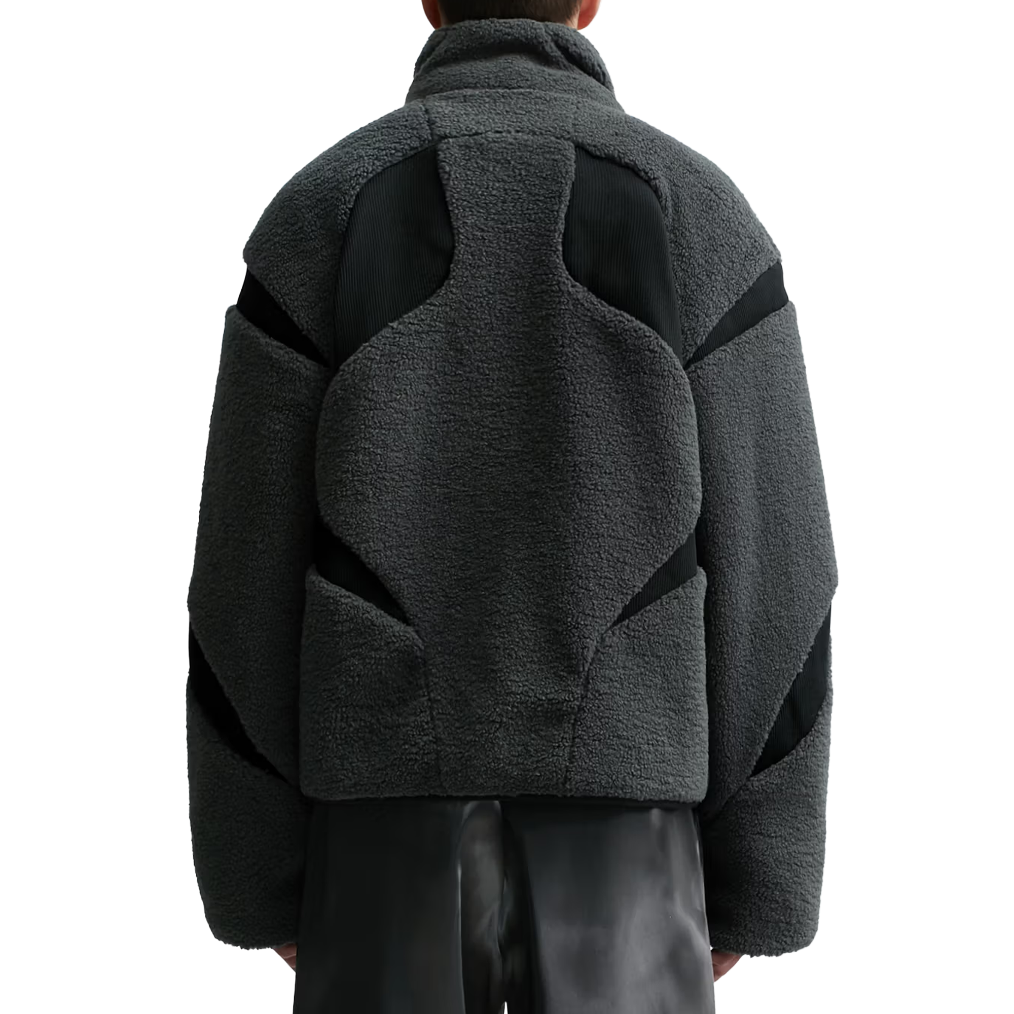 Heliot Emil Custos Fleece Jacket Grey/Black
