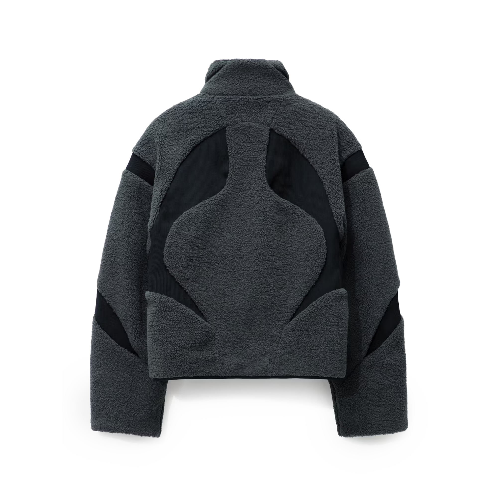 Heliot Emil Custos Fleece Jacket Grey/Black
