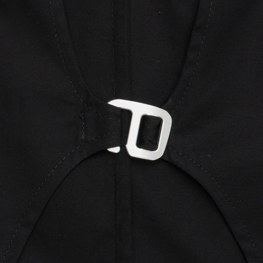 Heliot Emil Duplex Double Collar Shirt Black