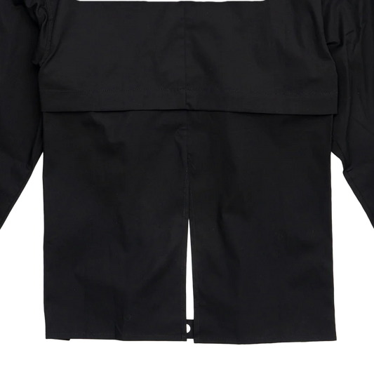 Heliot Emil Women's Duplex Double Collar Shirt Black