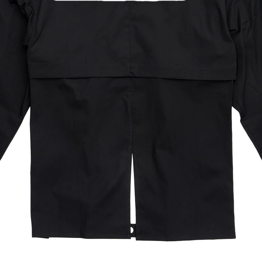 Heliot Emil Duplex Double Collar Shirt Black