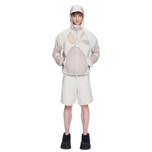 Heliot Emil Lacuna Shorts Stone