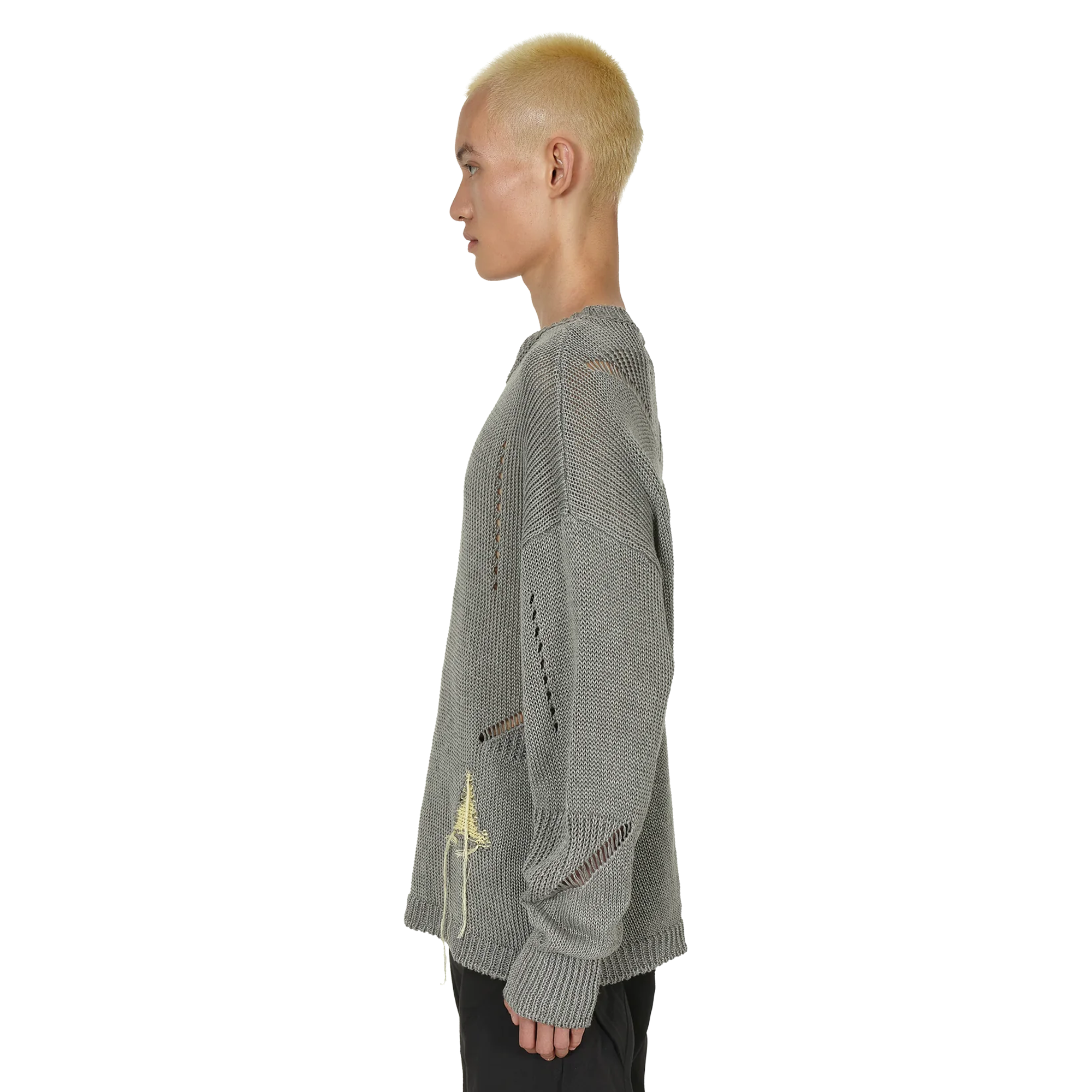 ROA Hemp Crewneck Grey