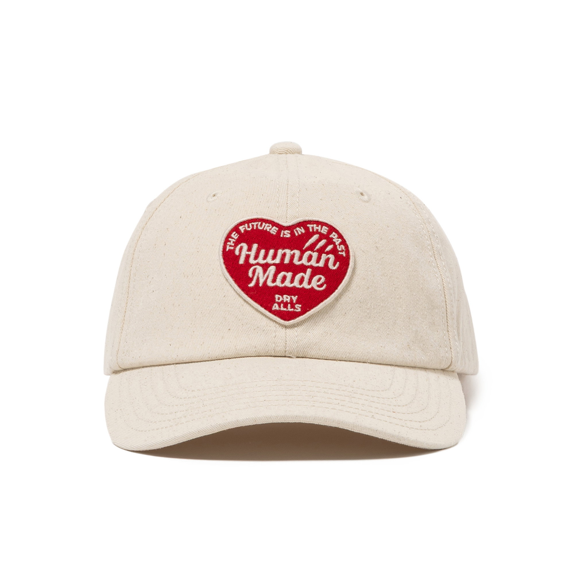 Human Made 6-Panel Twill Cap White HM31GD018