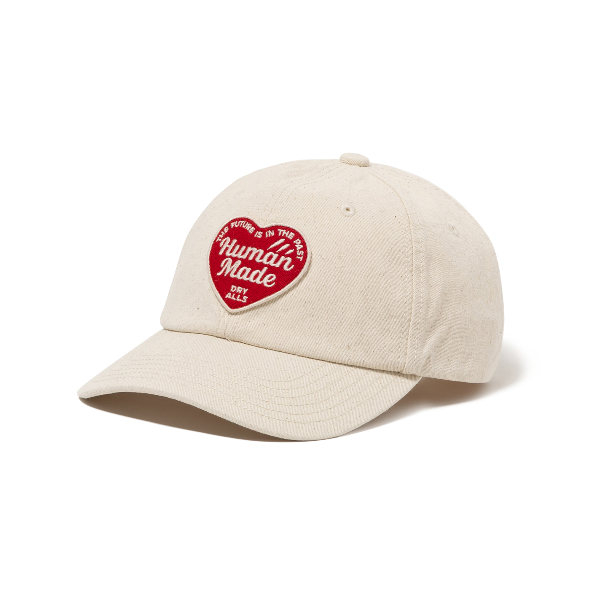Human Made 6-Panel Twill Cap White HM31GD018