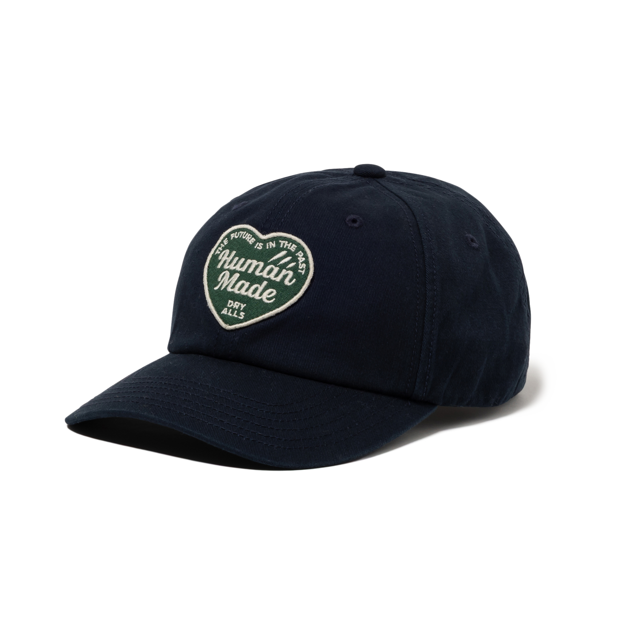 Human Made 6-Panel Twill Cap Navy HM31GD018