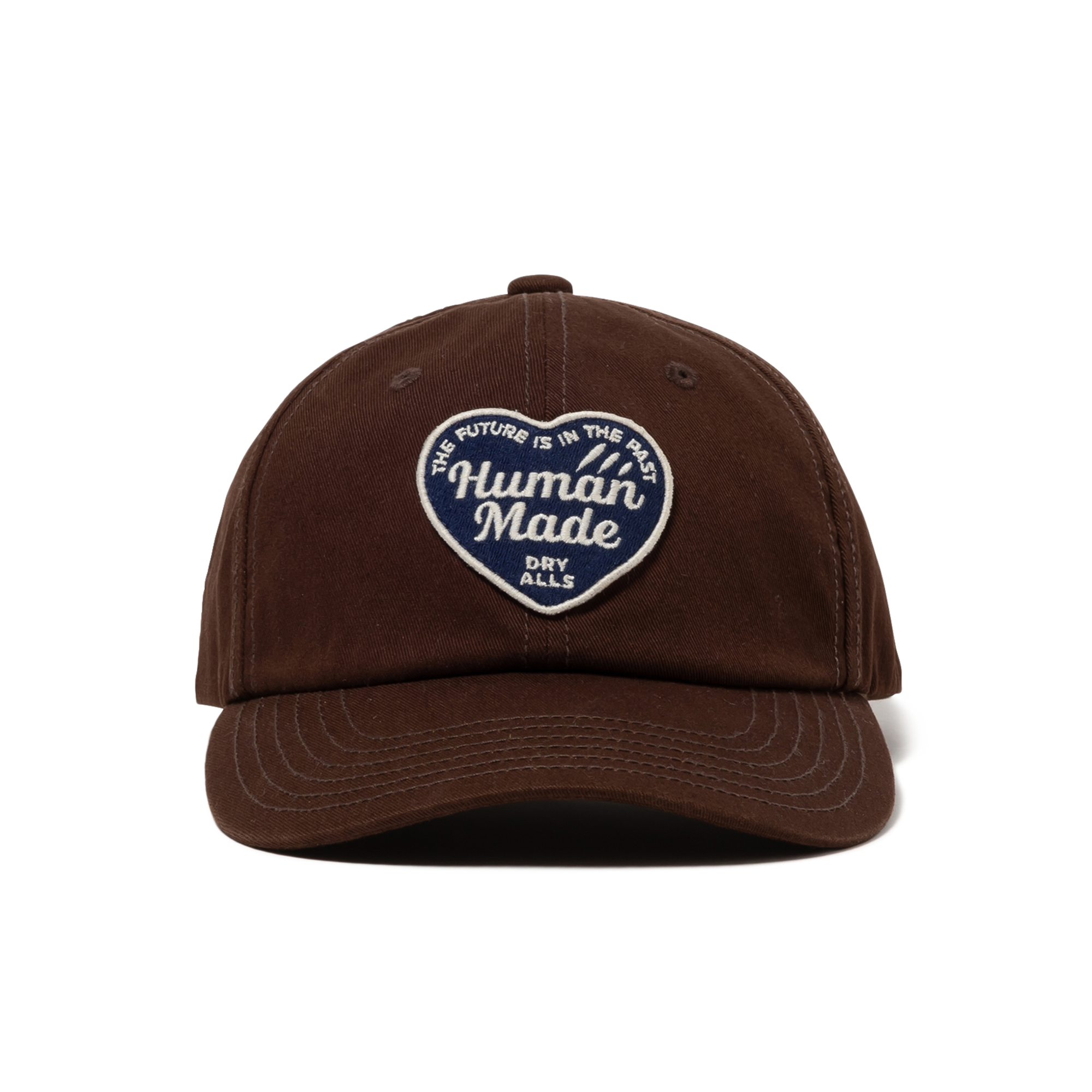 Human Made 6-Panel Twill Cap Brown HM31GD018
