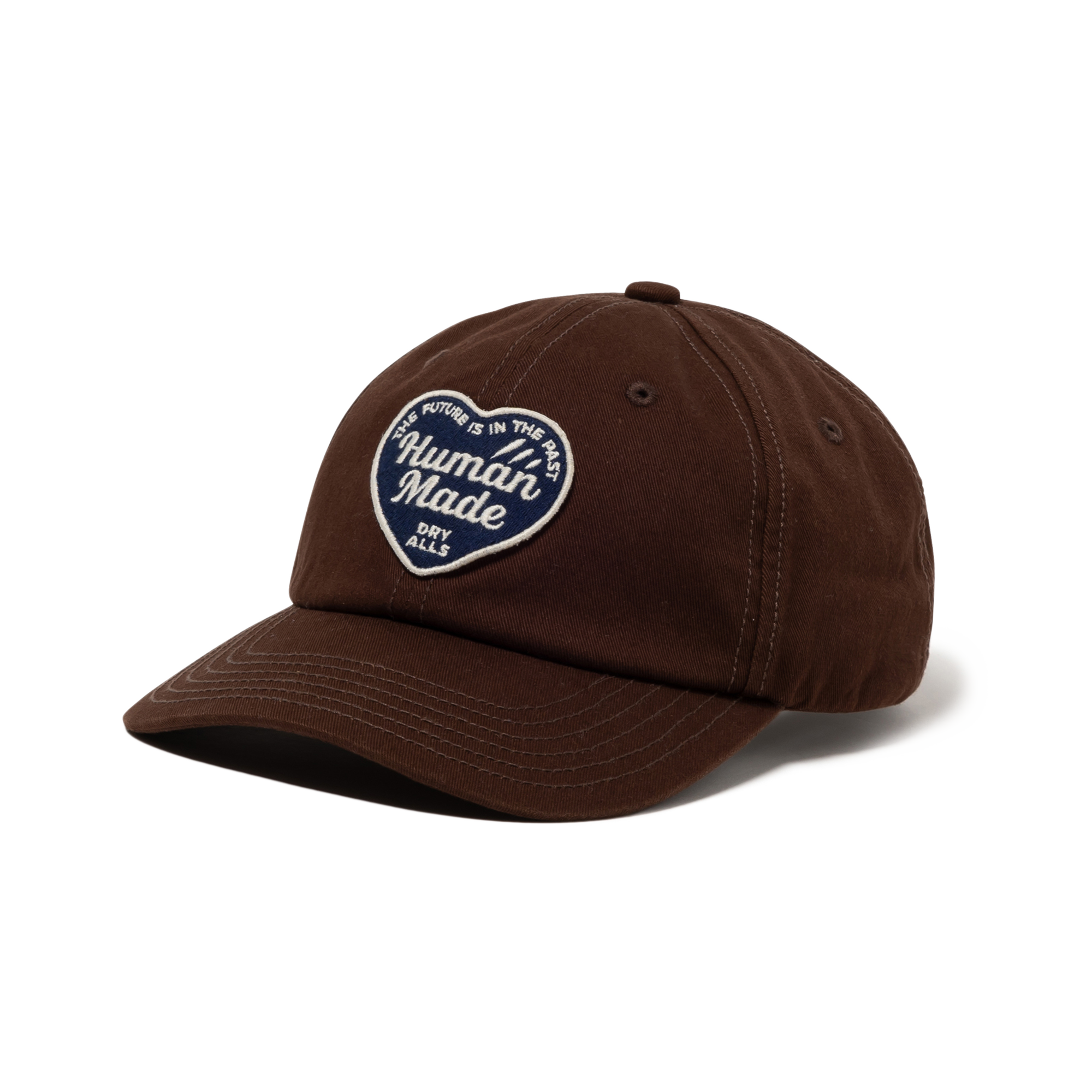 Human Made 6-Panel Twill Cap Brown HM31GD018