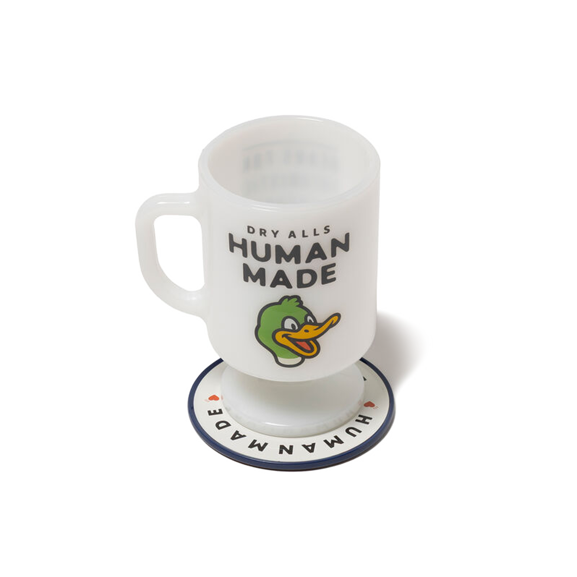 Human Made Animal Coaster Set White HM31GD096