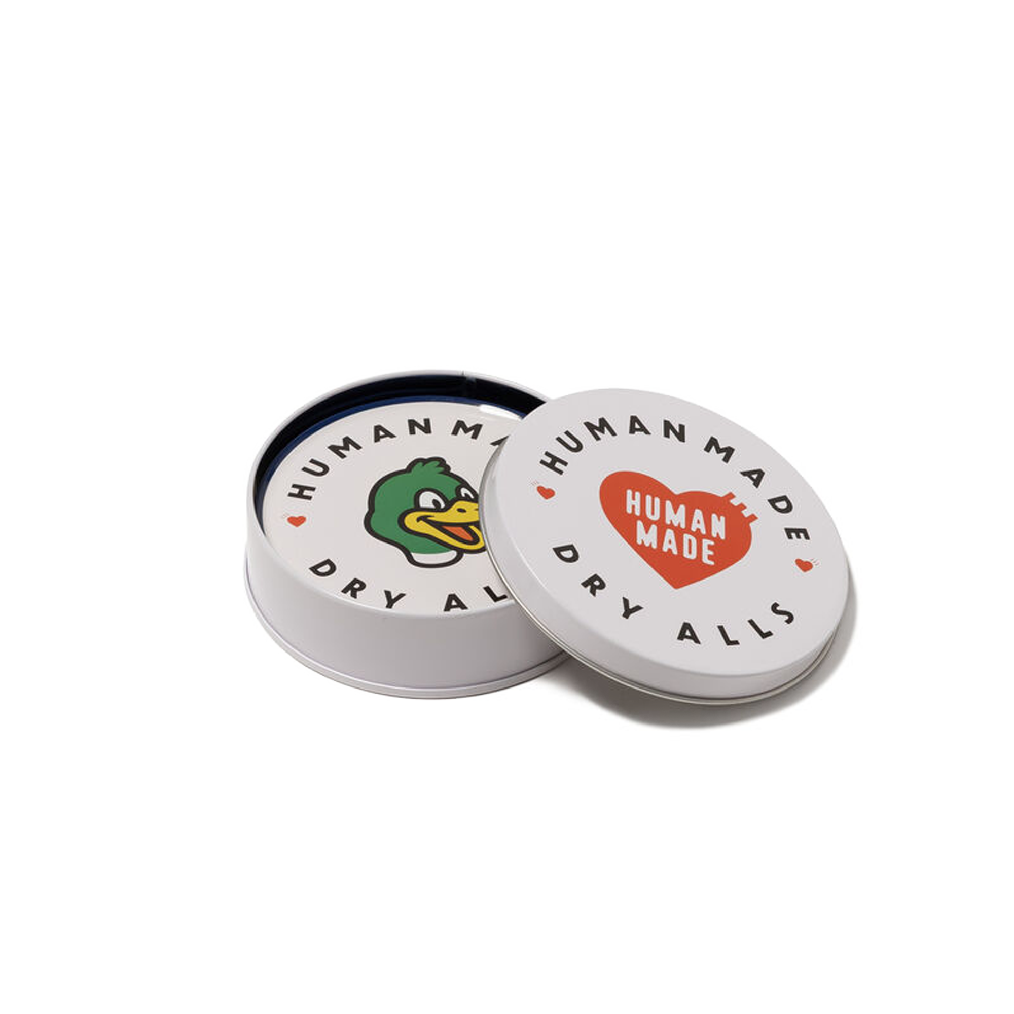 Human Made Animal Coaster Set White HM31GD096