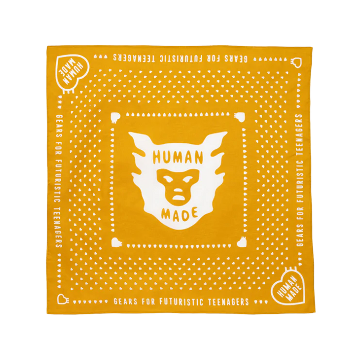 Human Made Bandana Yellow HM30GD075
