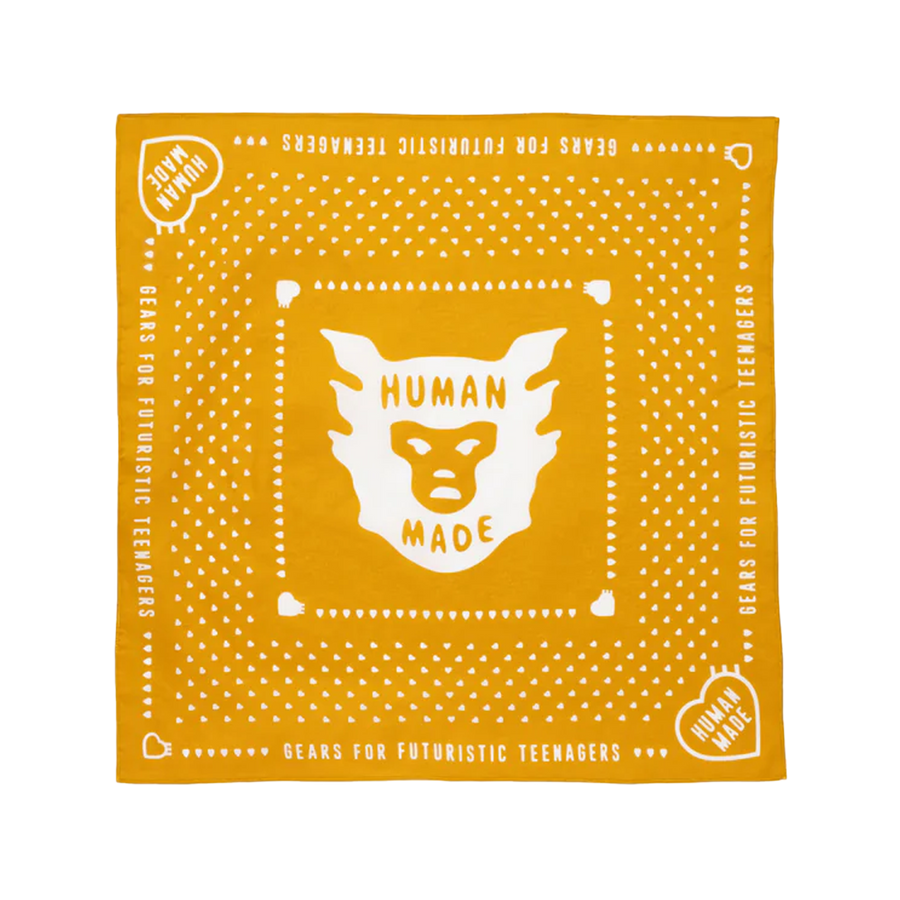 Human Made Bandana Yellow HM30GD075