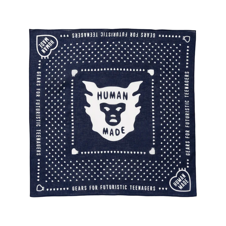 Human Made Bandana Navy HM30GD075