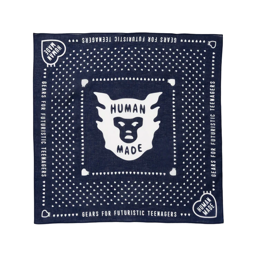 Human Made Bandana Navy HM30GD075